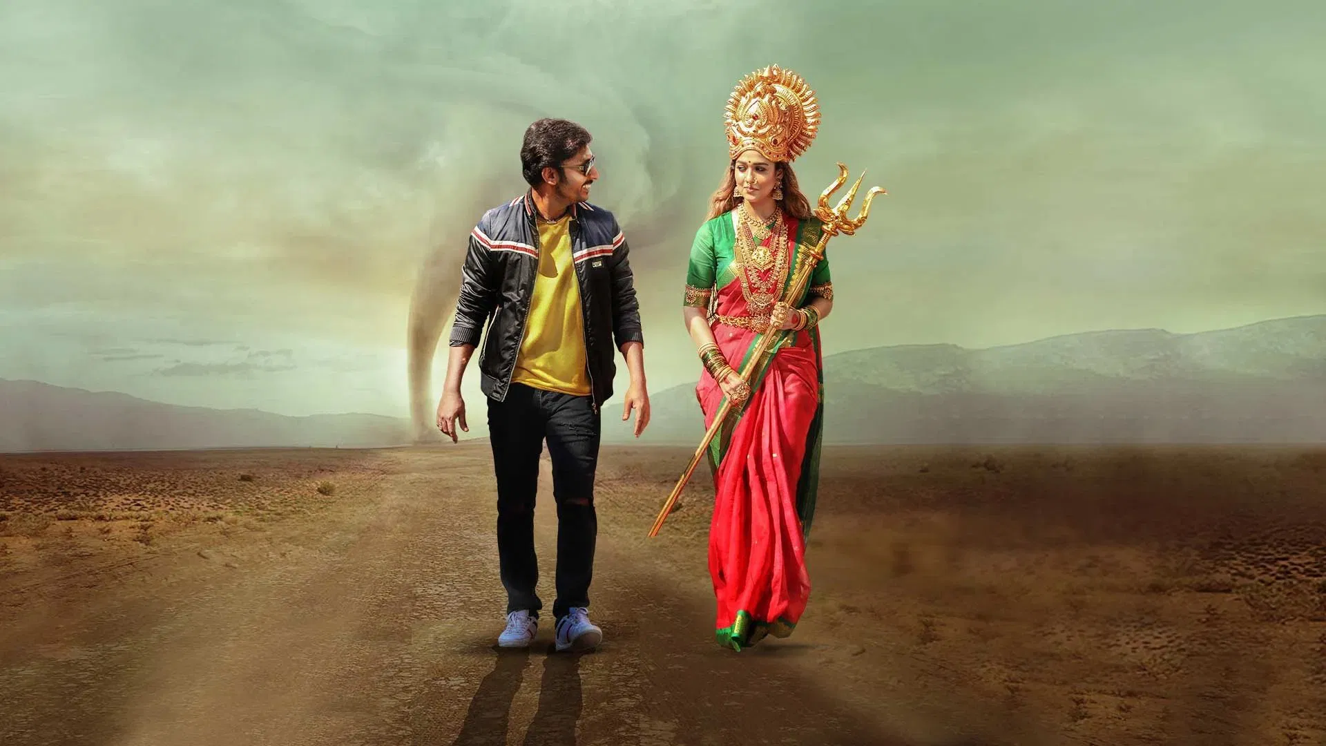 Mookuthi Amman [2020]  [Hindi]